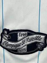 Carica l&#39;immagine nel visualizzatore di Gallery, vintage Adidas Olympique Marseille 2009-2010 home jersey {S}
