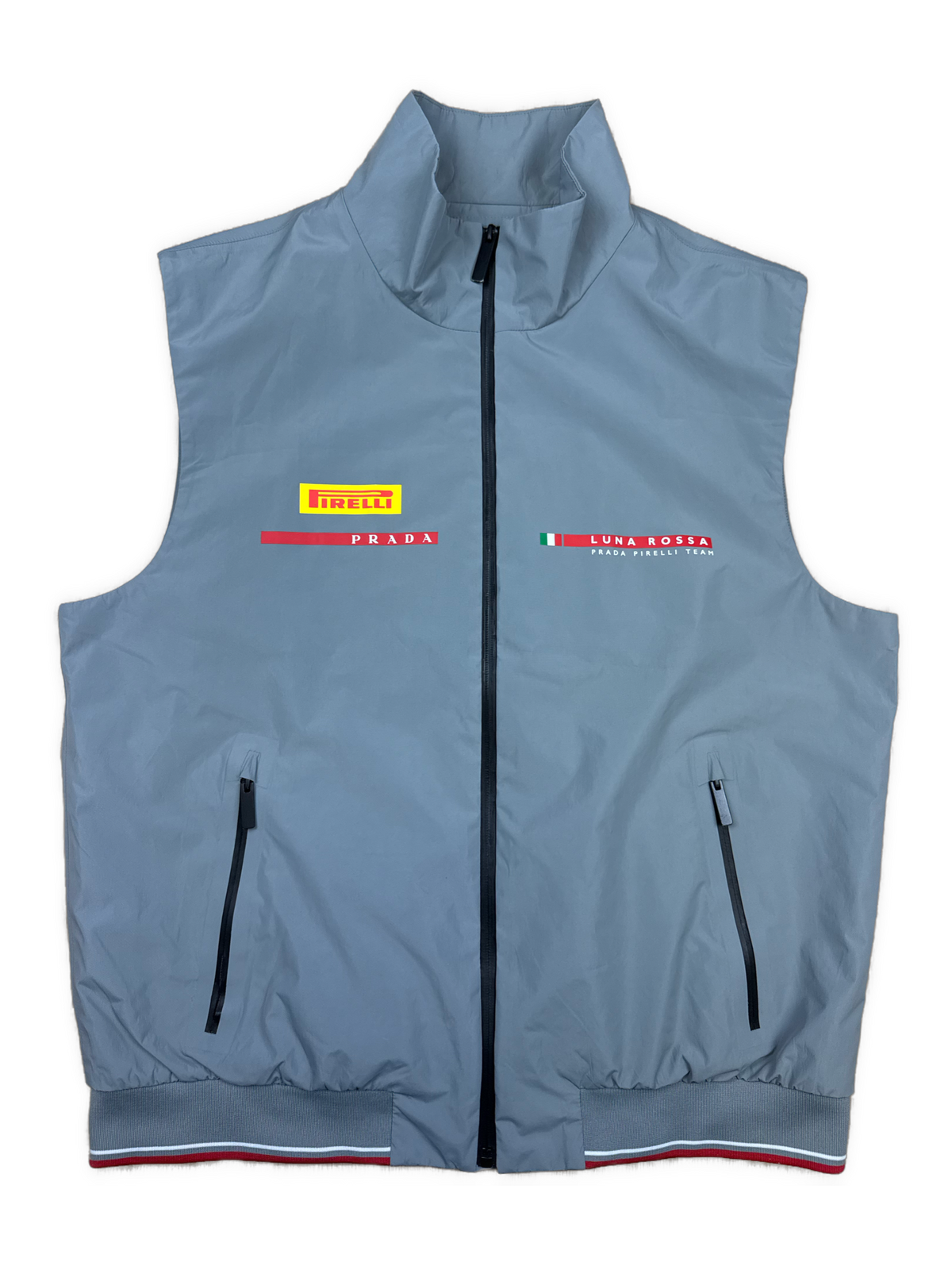 grey Prada Luna Rossa vest {XL}