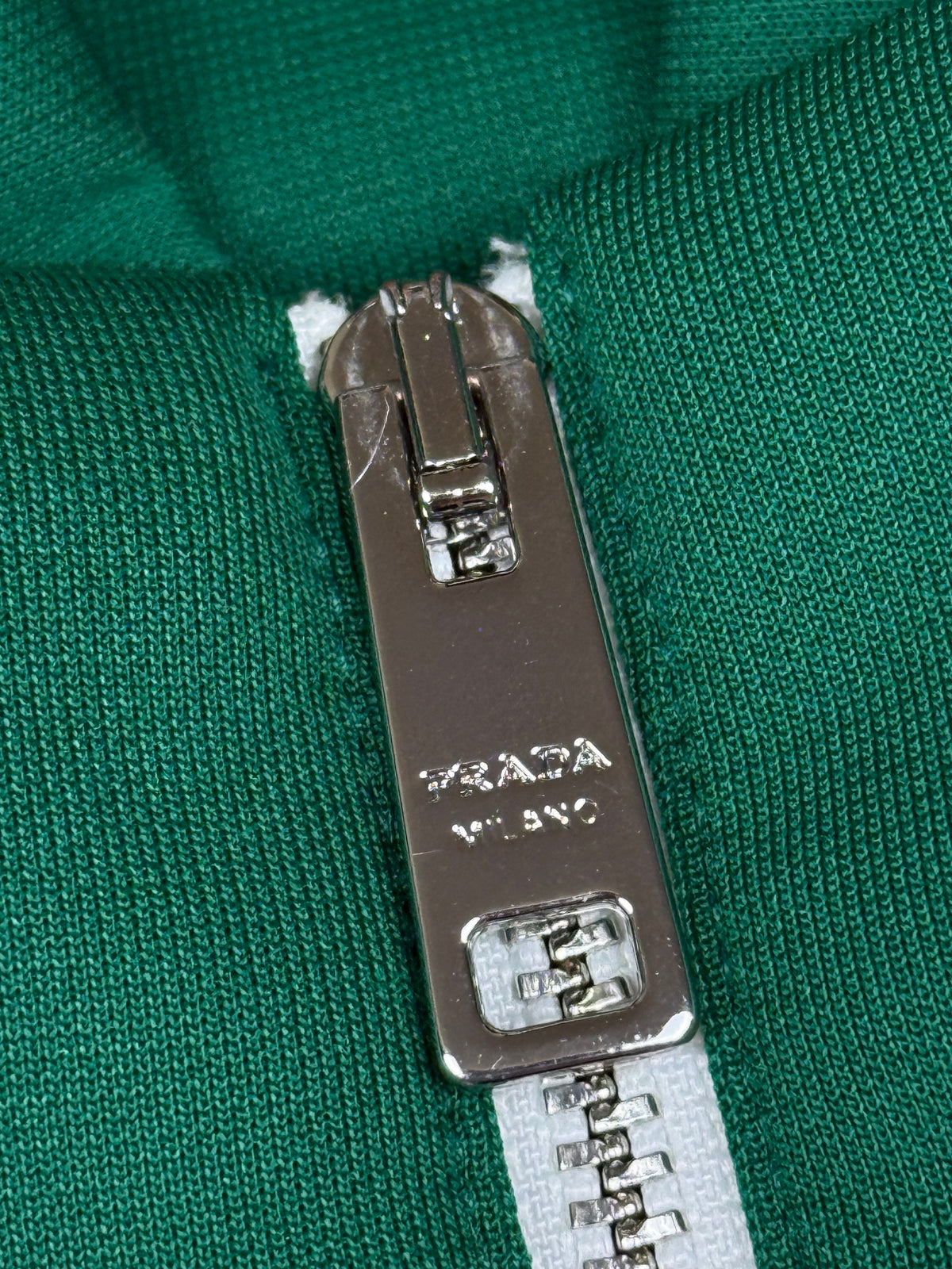 green Prada sweatjacket {S}
