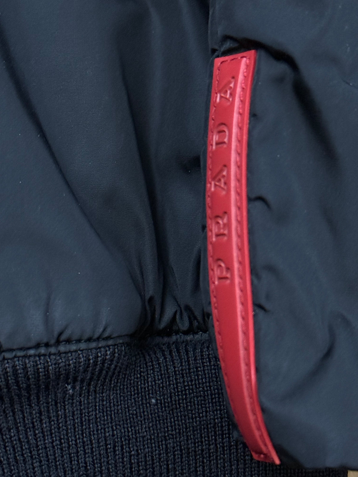 vintage Prada bomber {M}