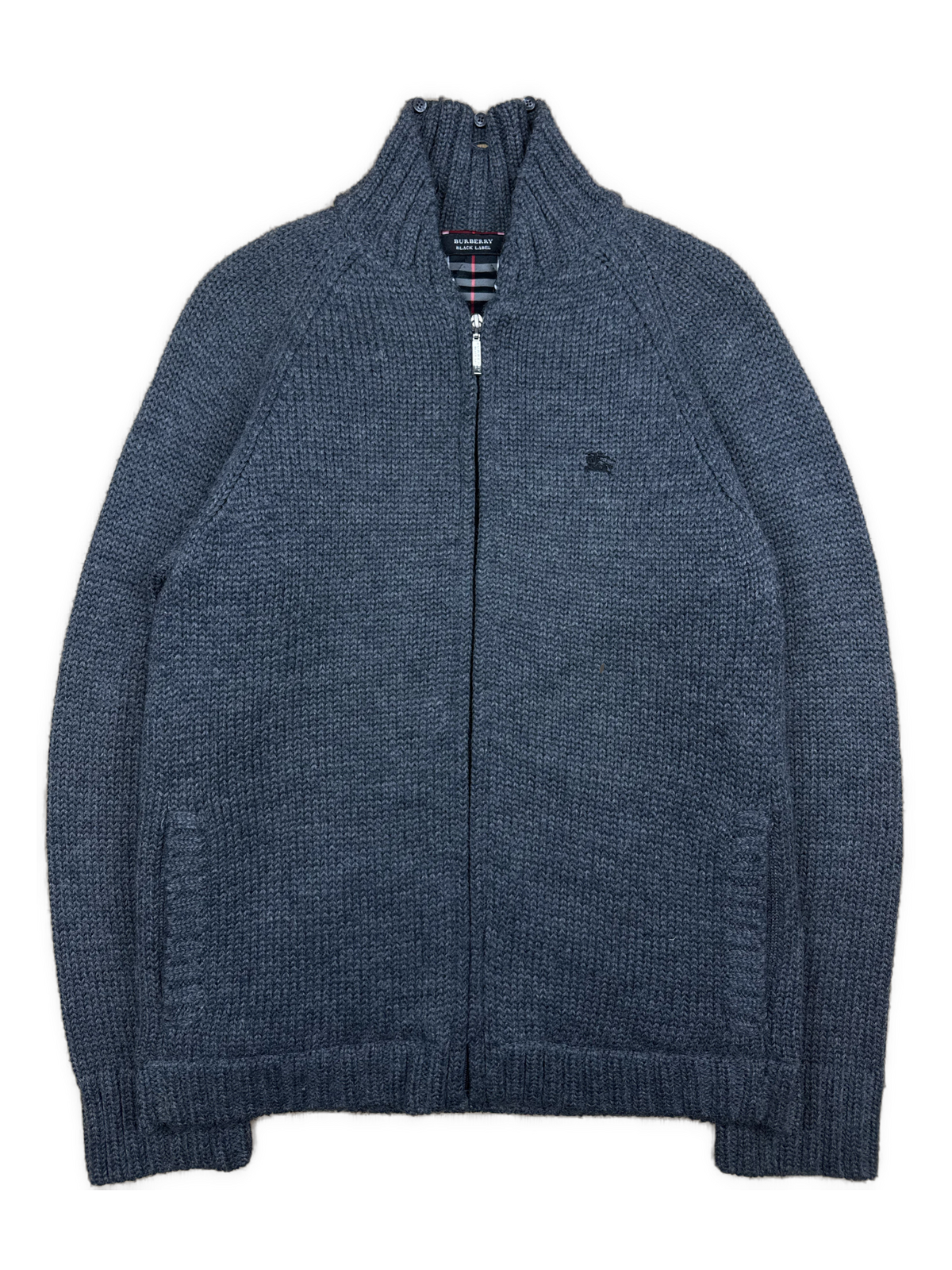 vintage Burberry Black Label sweatjacket {M}