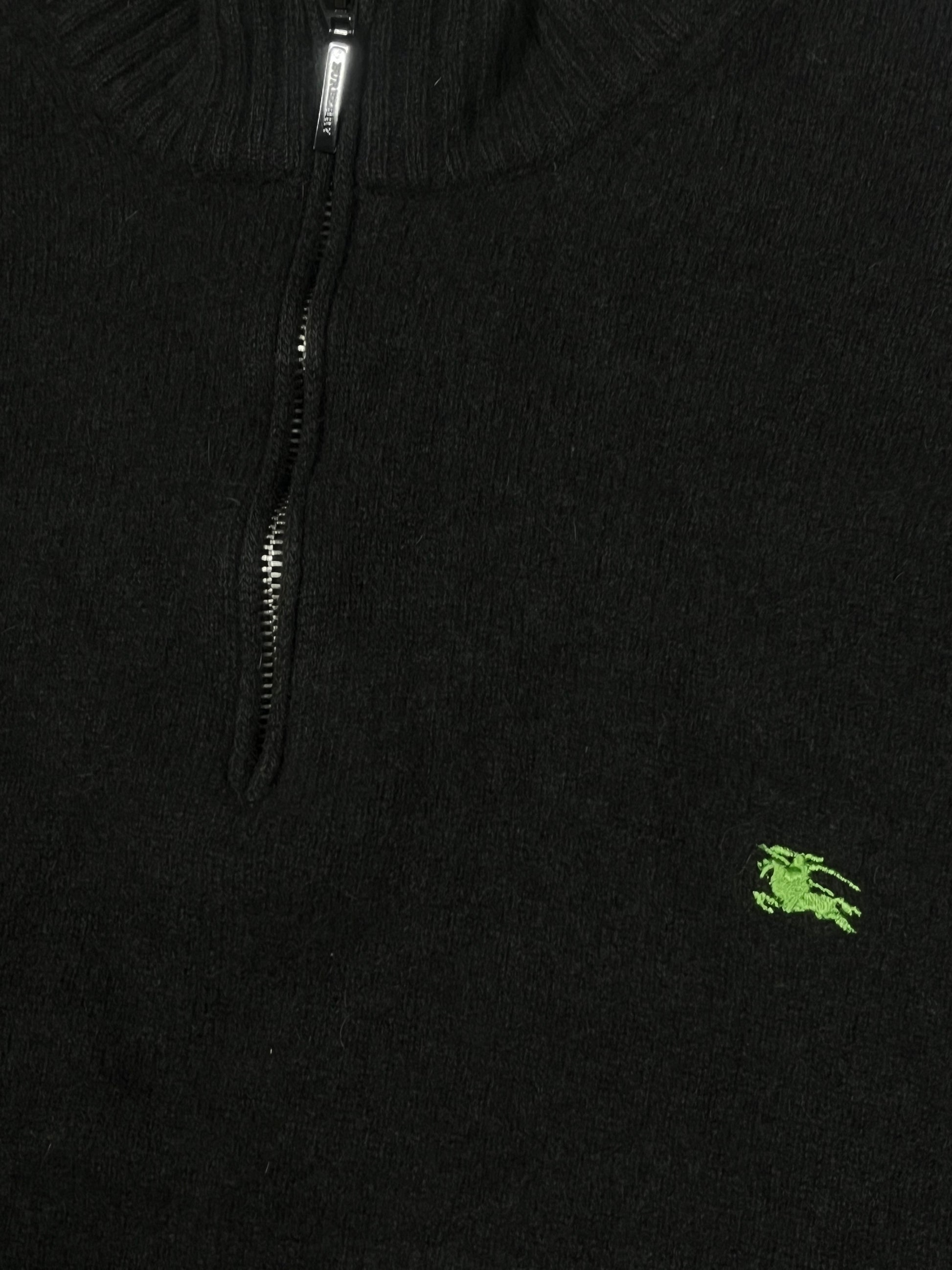 vintage Burberry halfzip {L}