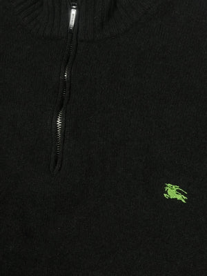 vintage Burberry halfzip {L}