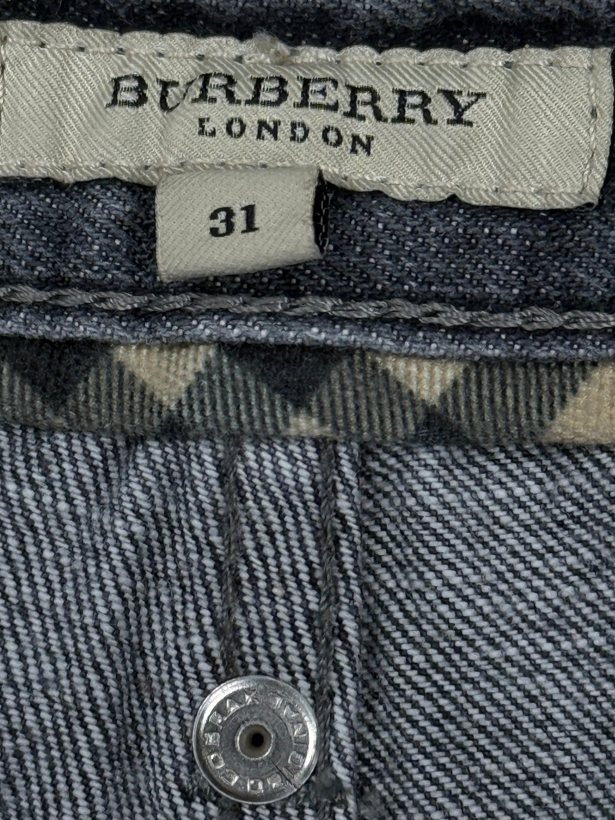 vintage Burberry jeans {S}