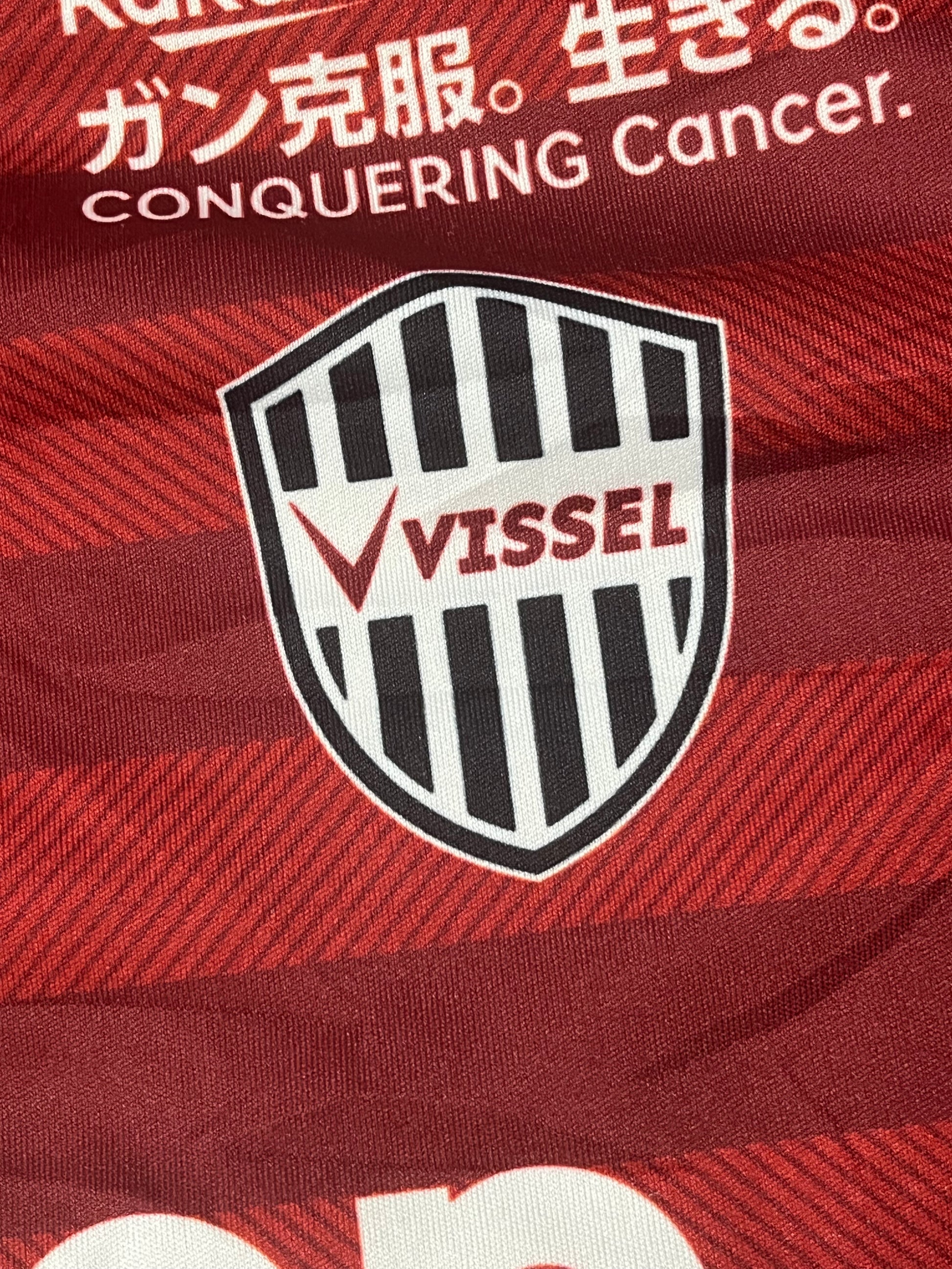 vintage ASICS Vissel Kobe A.INIESTA8 2019-2020 home jersey {XS}