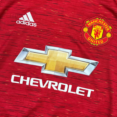 red Adidas Manchester United RASHFORD10 home jersey {S}