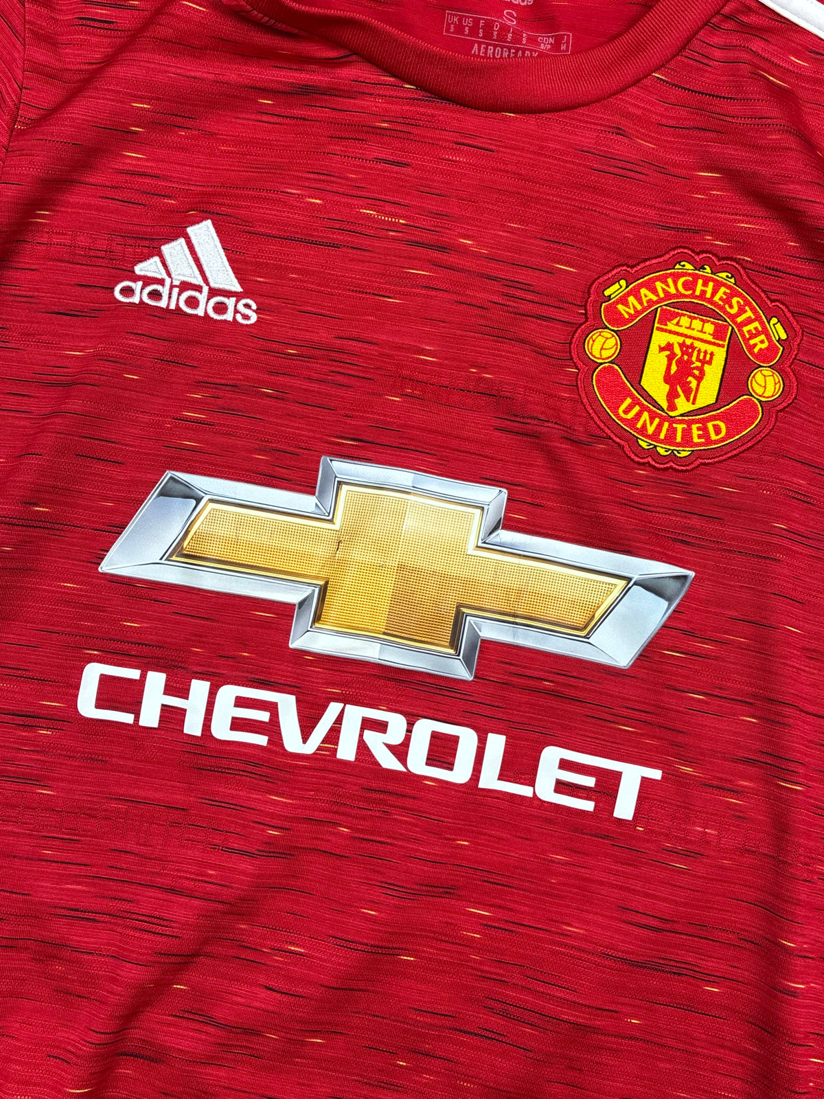 red Adidas Manchester United RASHFORD10 home jersey {S}