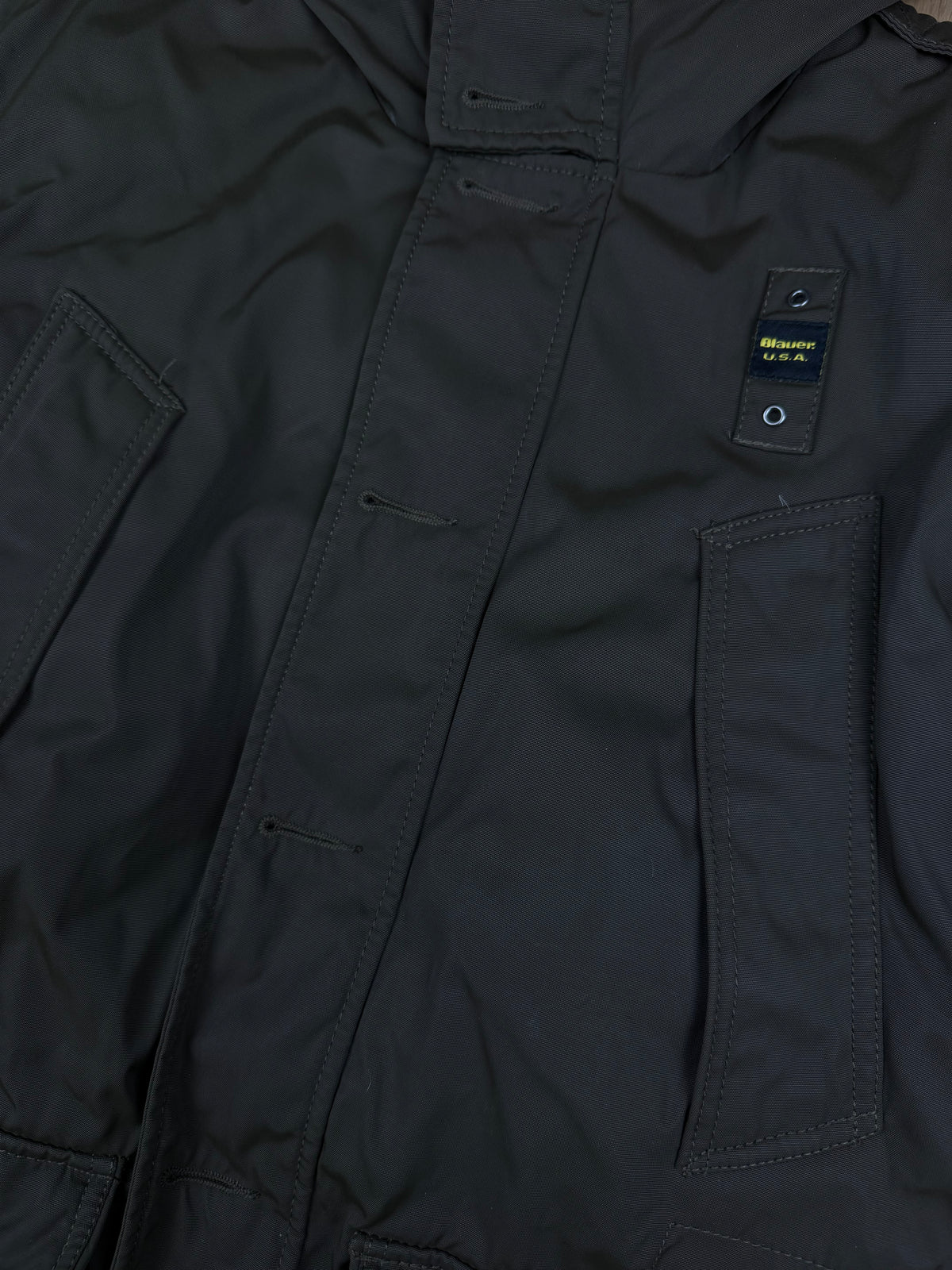 vintage Blauer winterjacket {L}