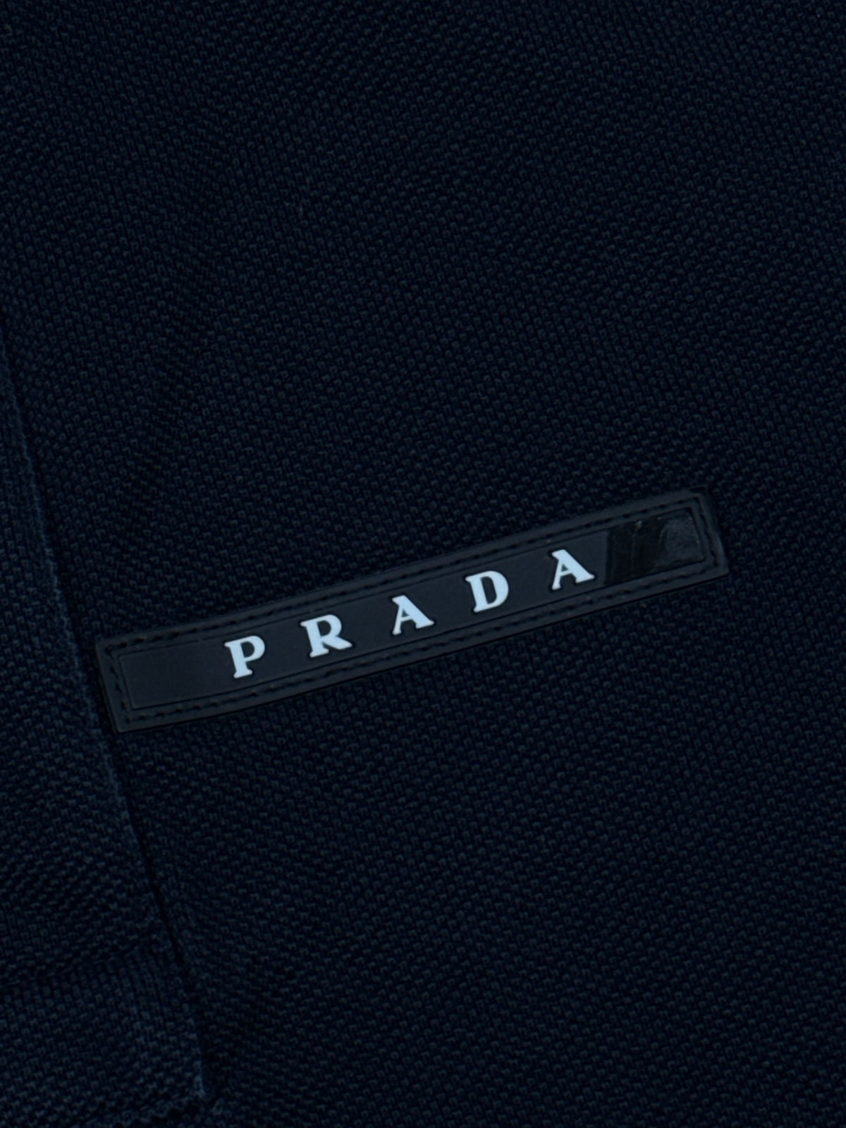 black Prada polo {S}