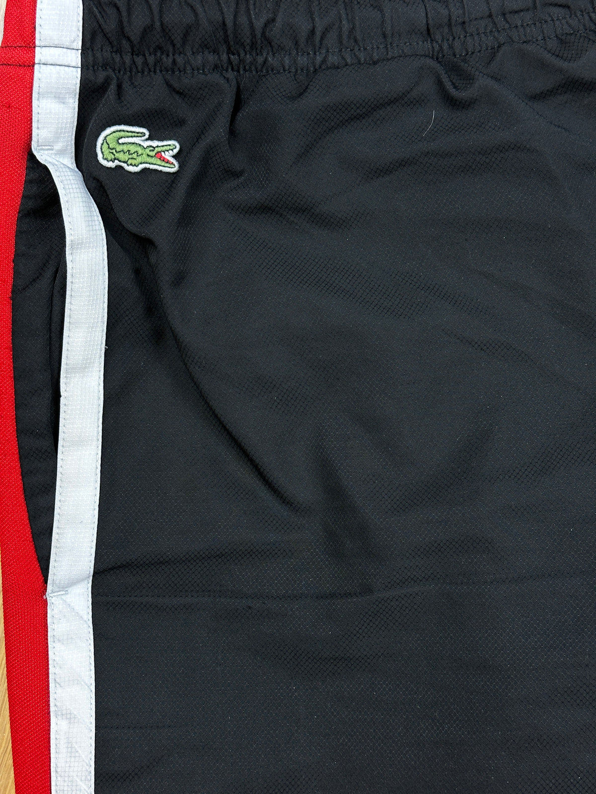 black Lacoste trackpants {L}