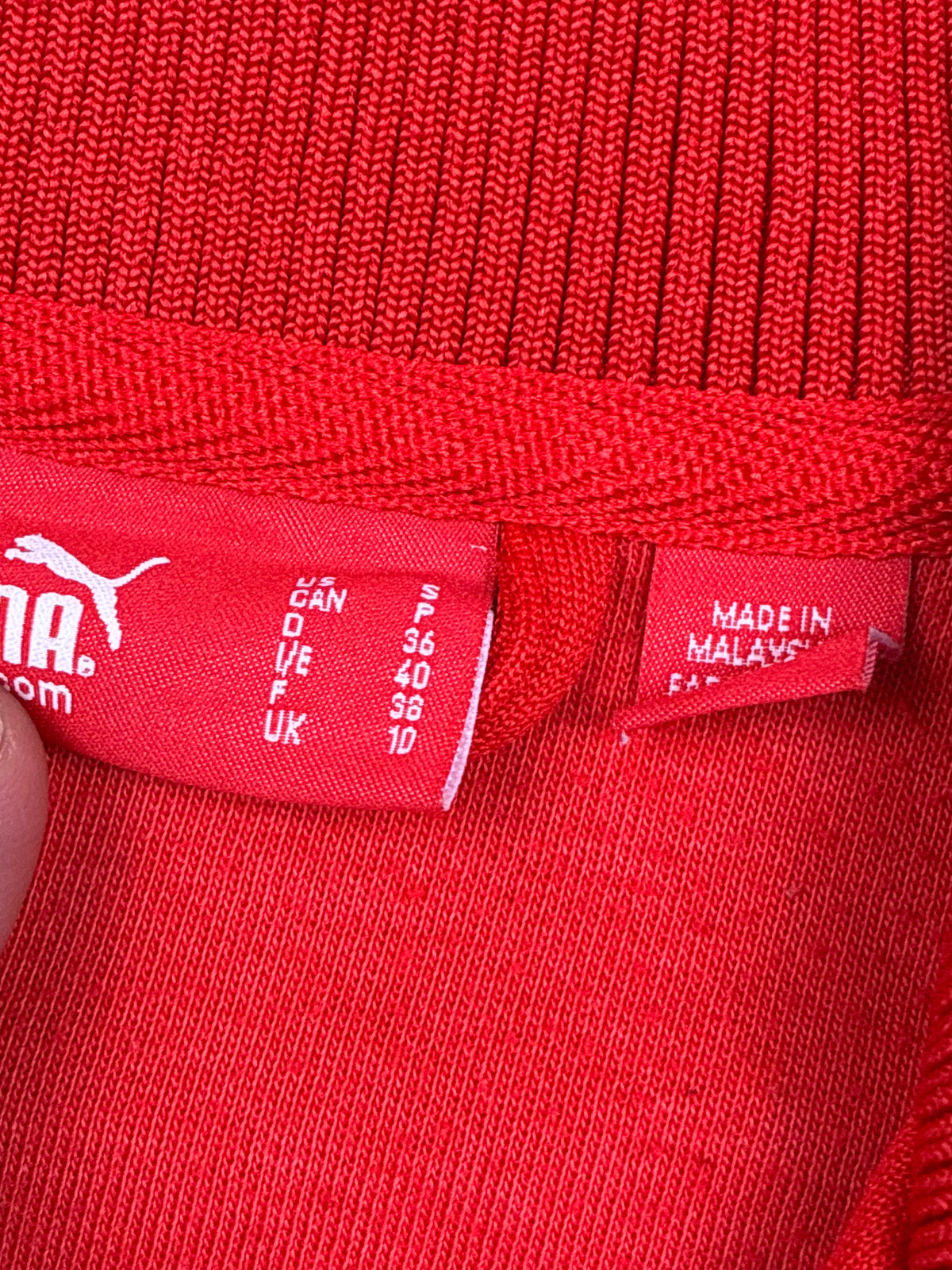 vintage Puma Ferrari sweatjacket {XS}