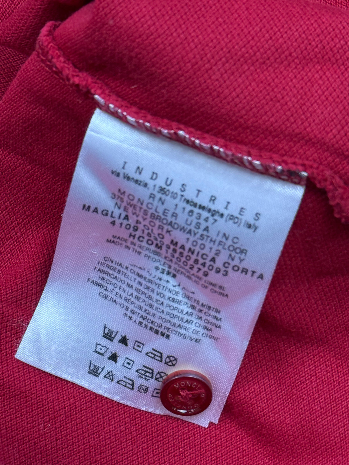 vintage Moncler polo {M}