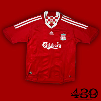 vintage Adidas Fc Liverpool 2009-2010 home jersey {XS}