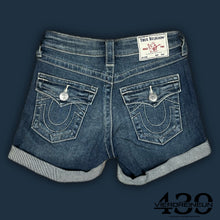 Load image into Gallery viewer, vintage True Religion shorts {XS}
