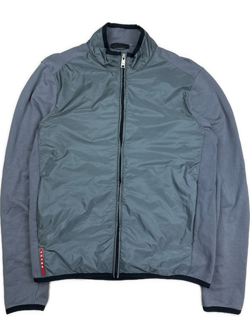 vintage Prada hybrid sweatjacket