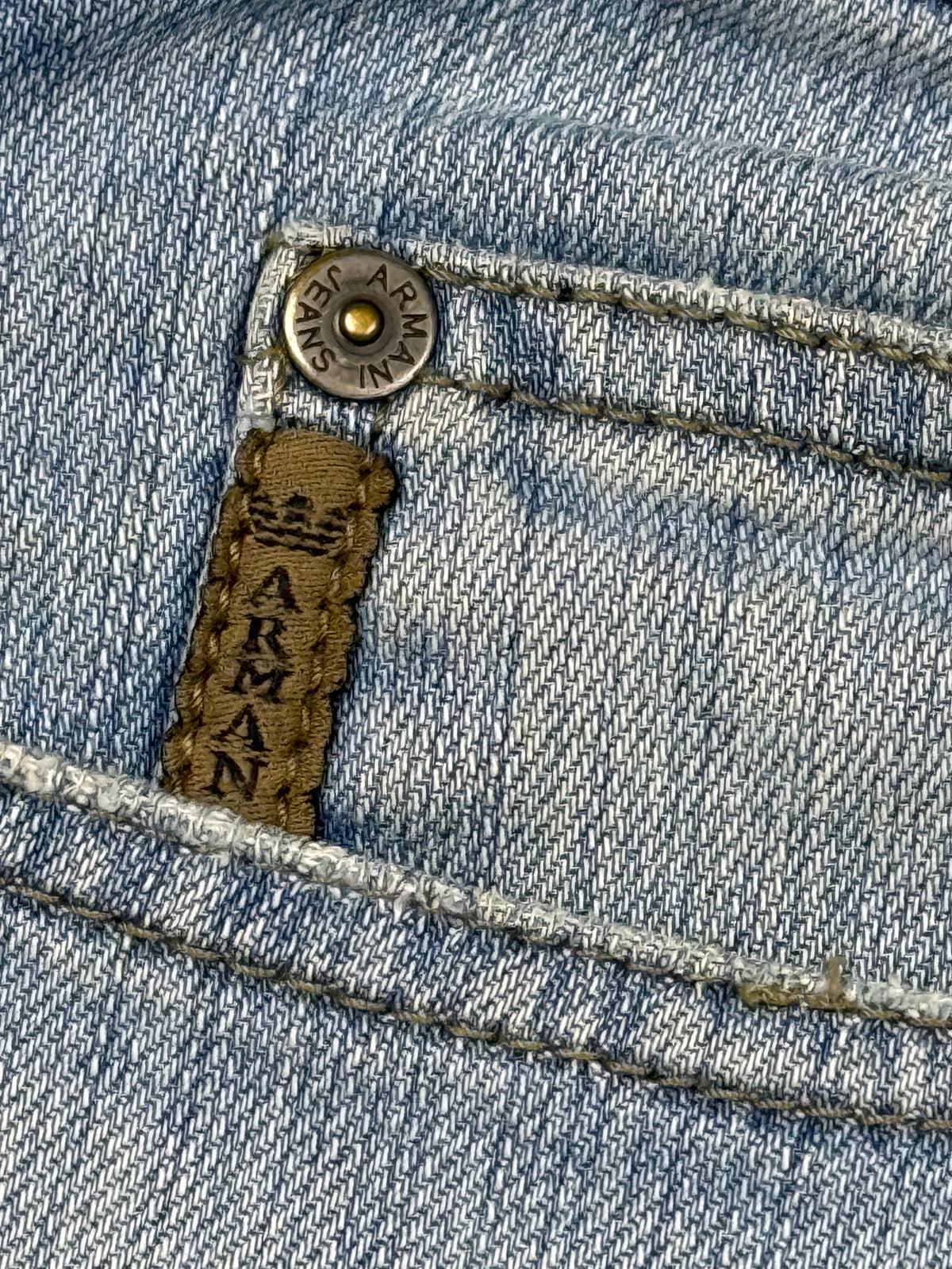 vintage Armani jeans