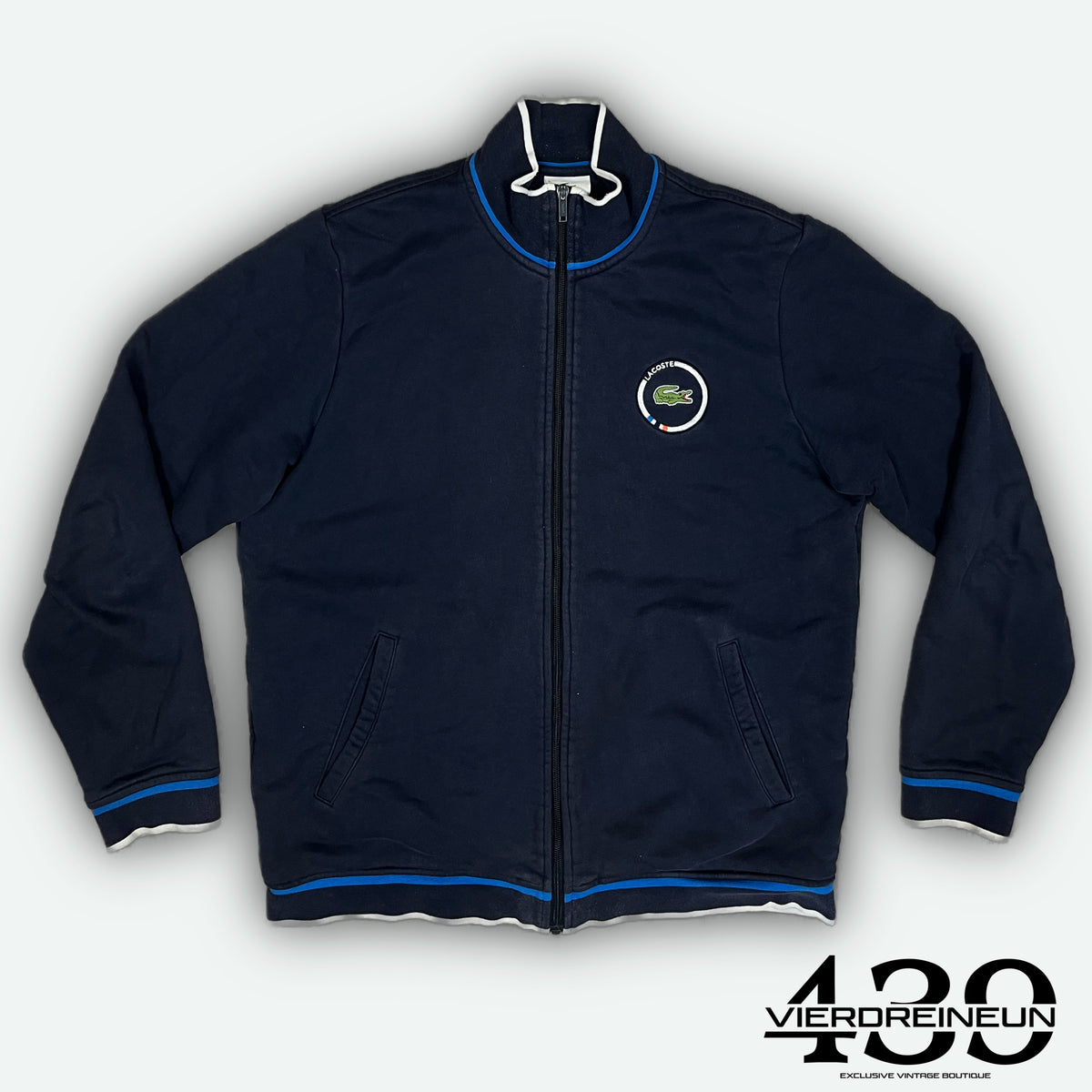 vintage Lacoste sweatjacket {L}