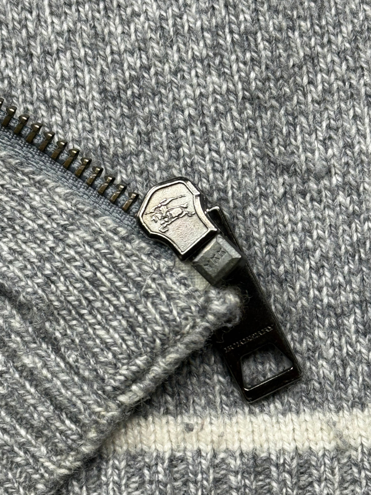 vintage Burberry sweatjacket
