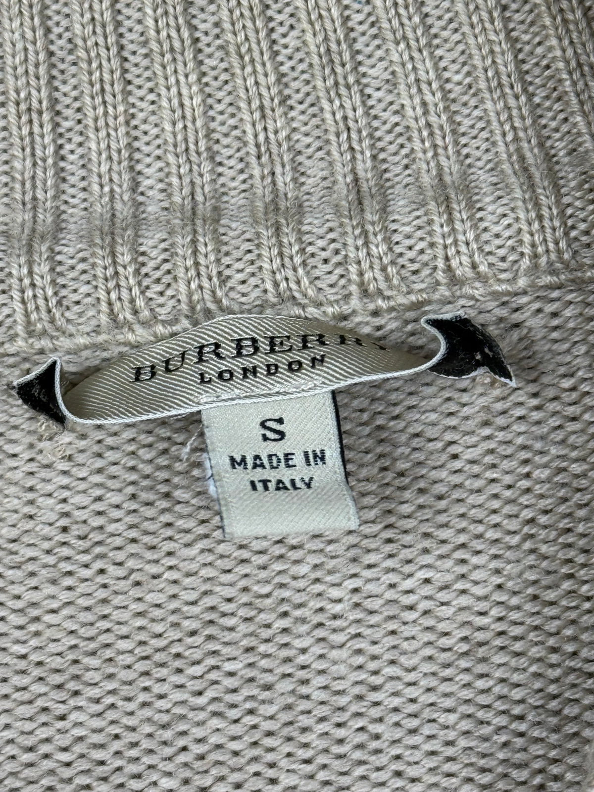 vintage Burberry sweatjacket {S}