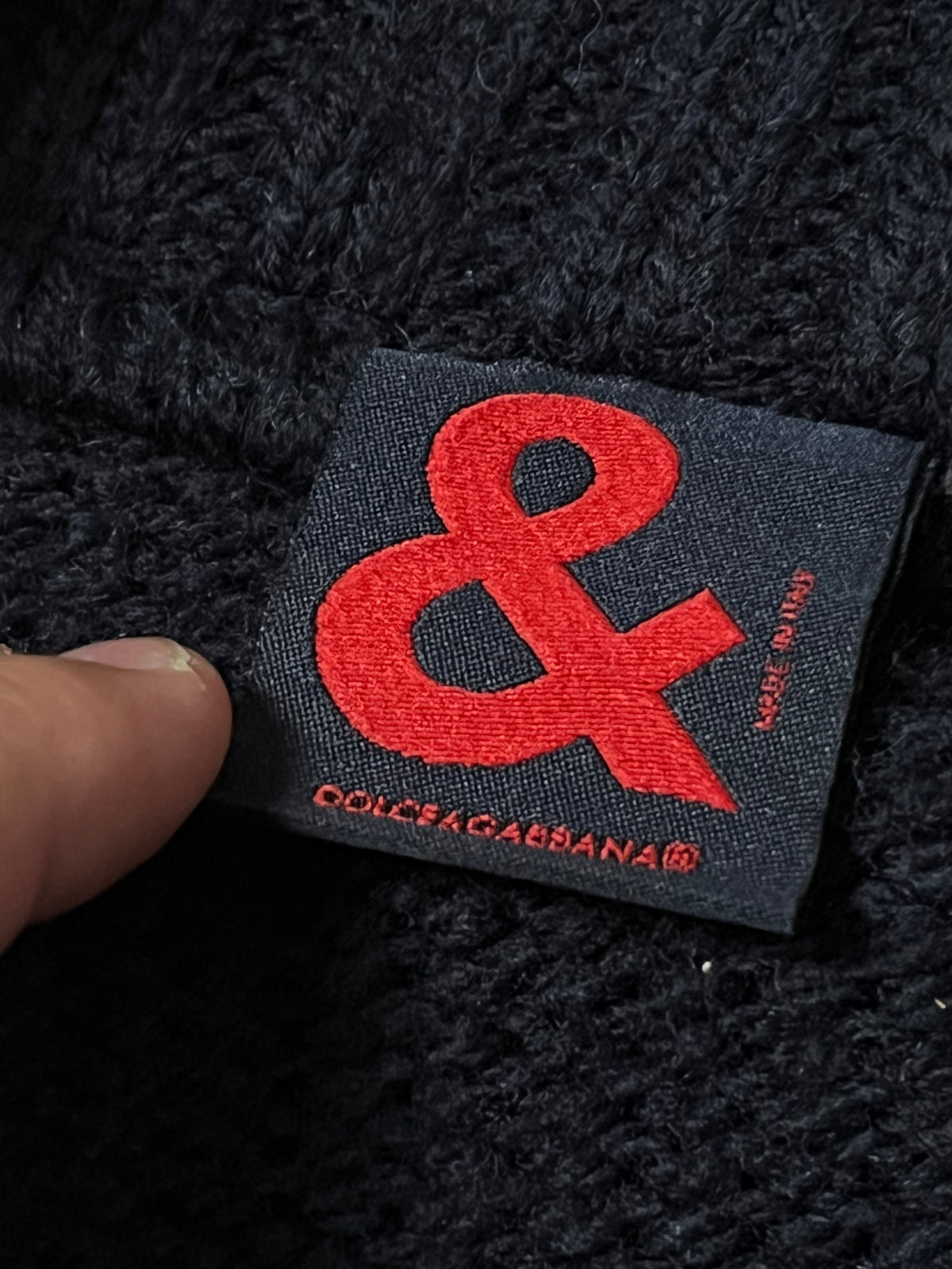 vintage Dolce & Gabbana sweatjacket {XL}