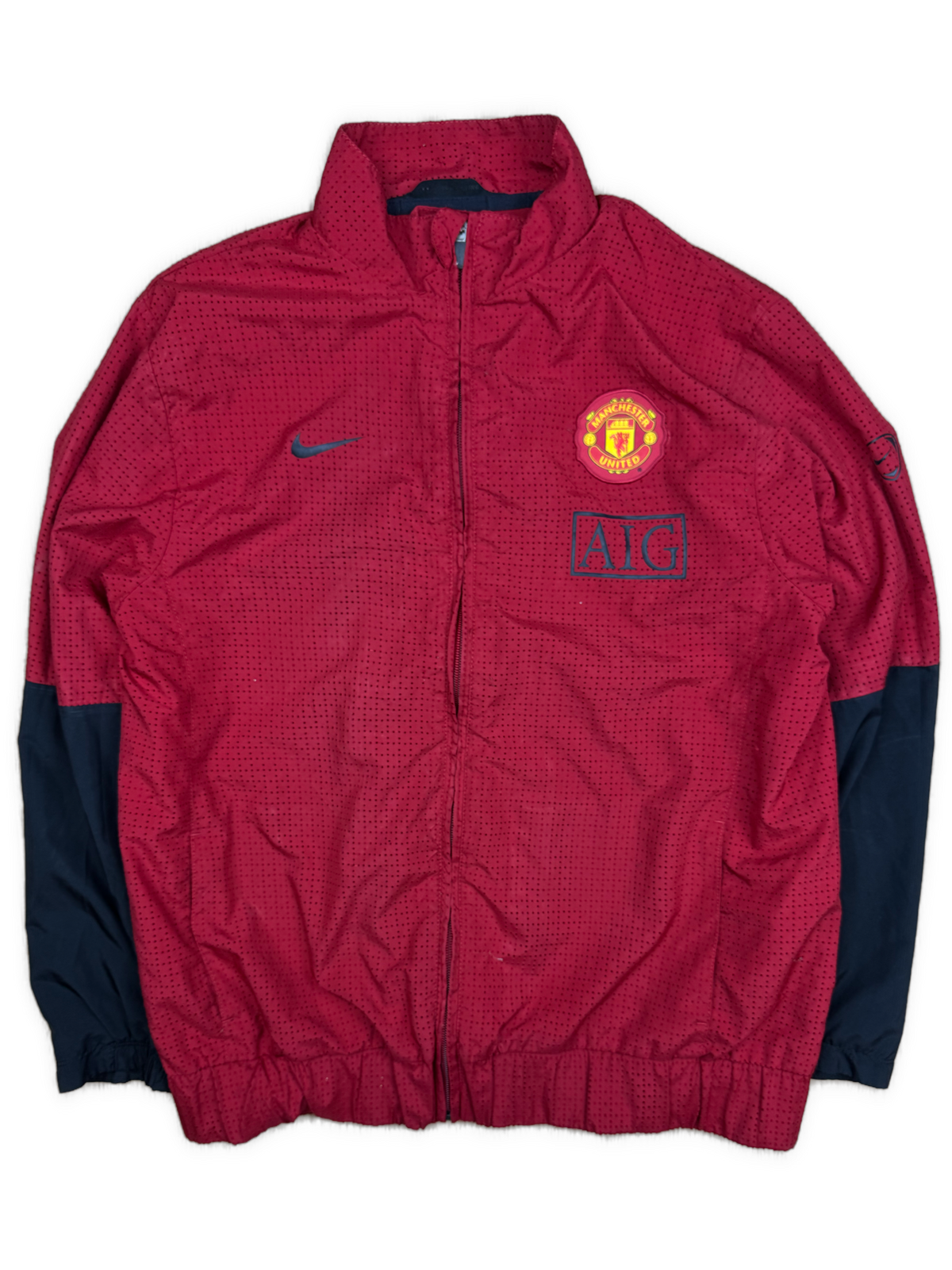 vintage Nike Manchester United windbreaker {S}