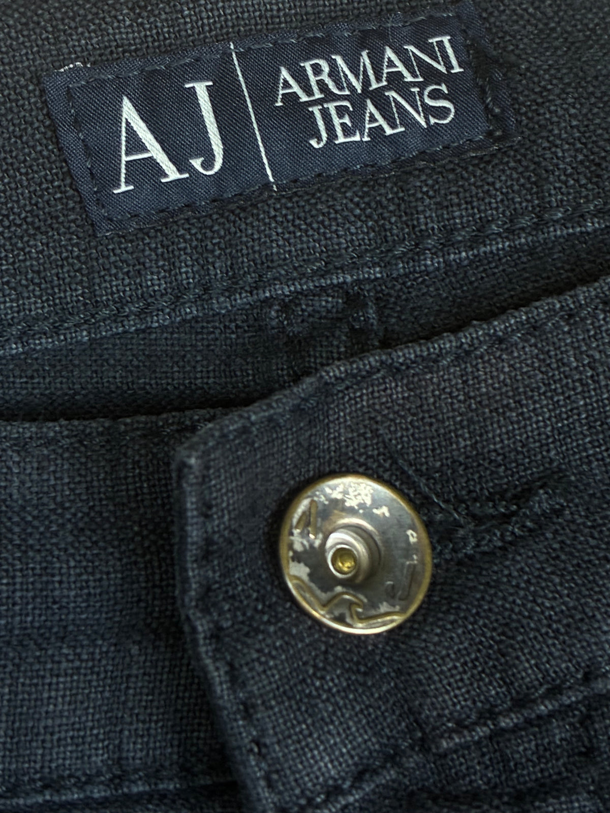 vintage Armani jeans {L}