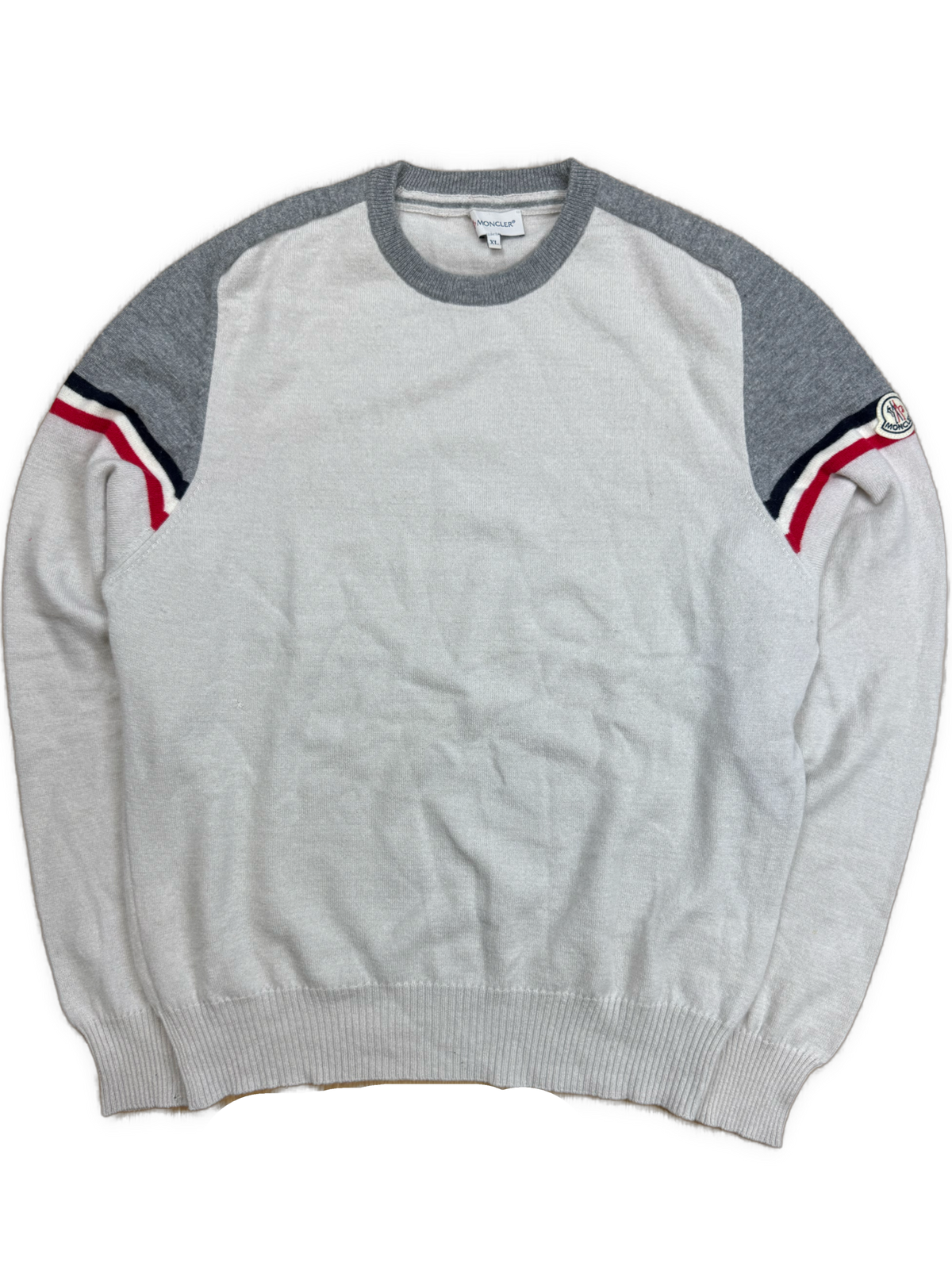 vintage Moncler knittedsweater {L}