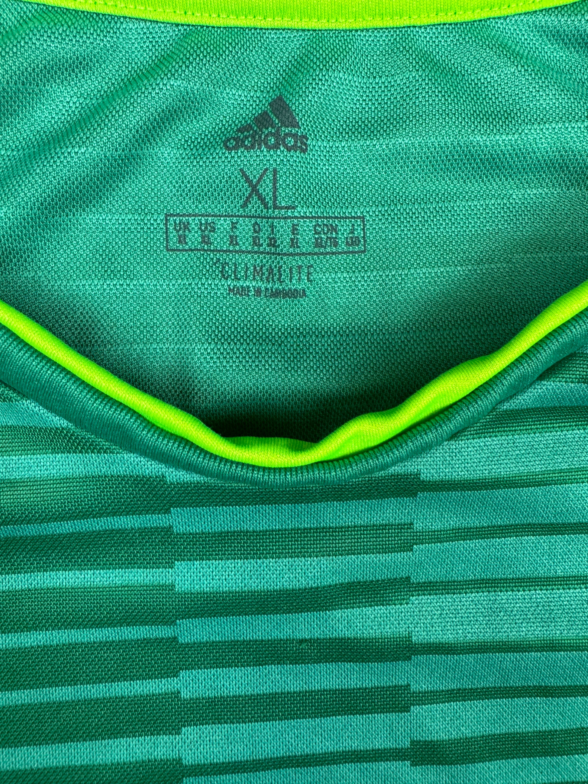 green Adidas Watford away jersey {XL}