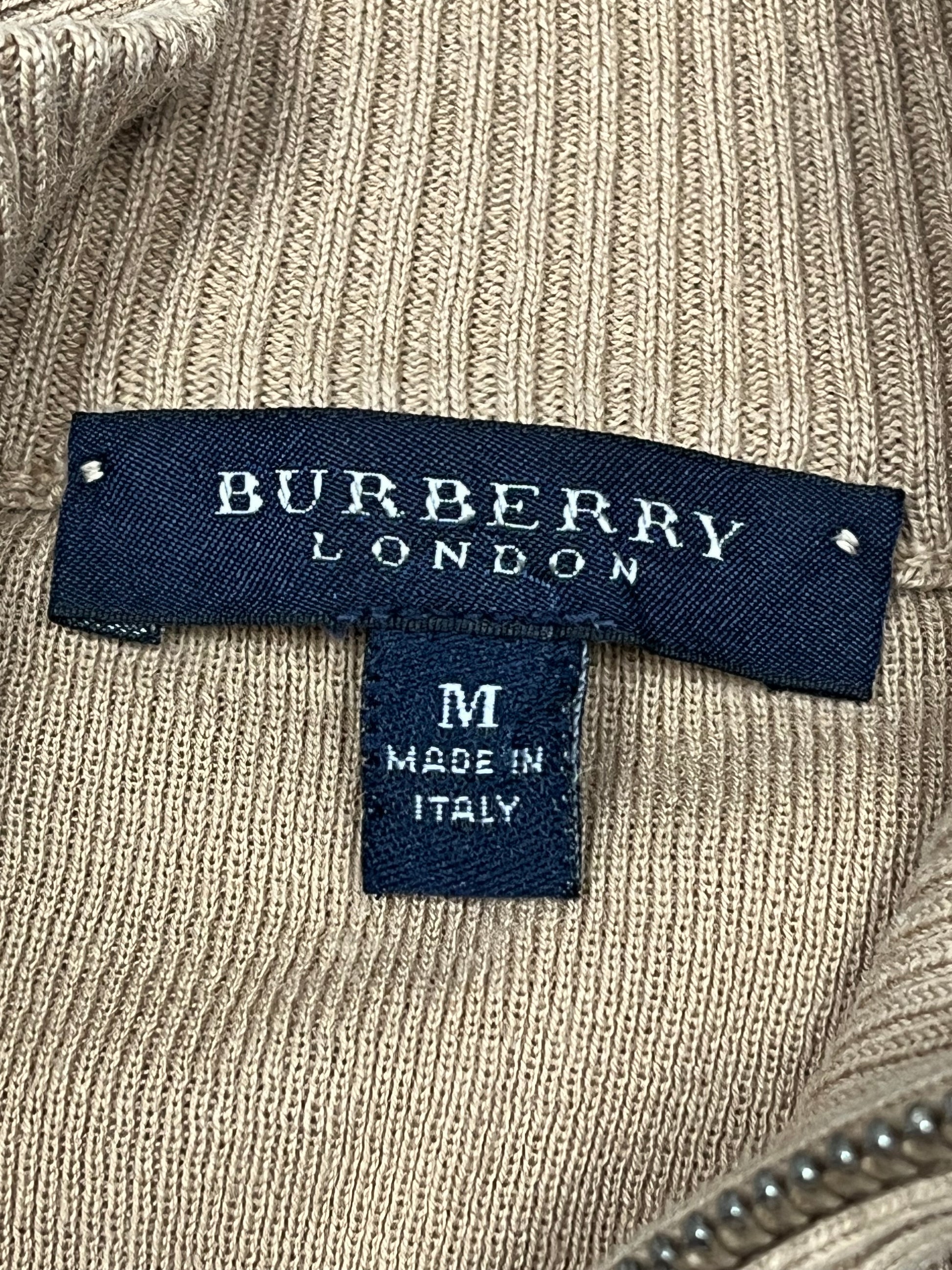 vintage Burberry sweatjacket {S}