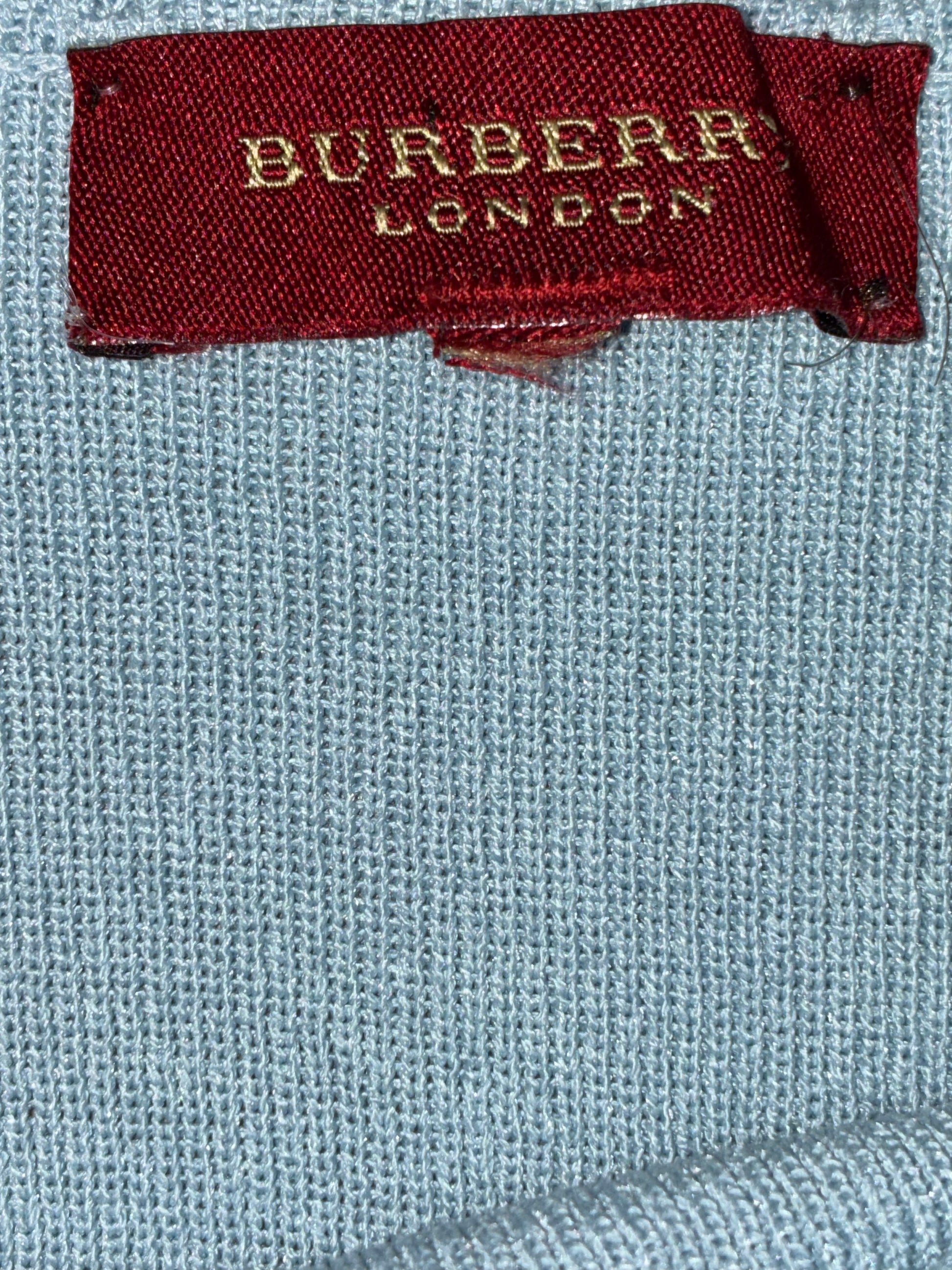 vintage Burberry knittedsweater {S}