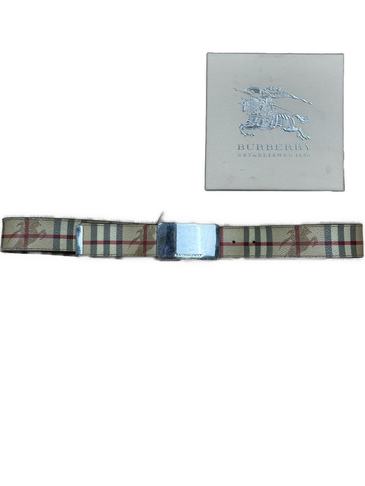 vintage Burberry belt