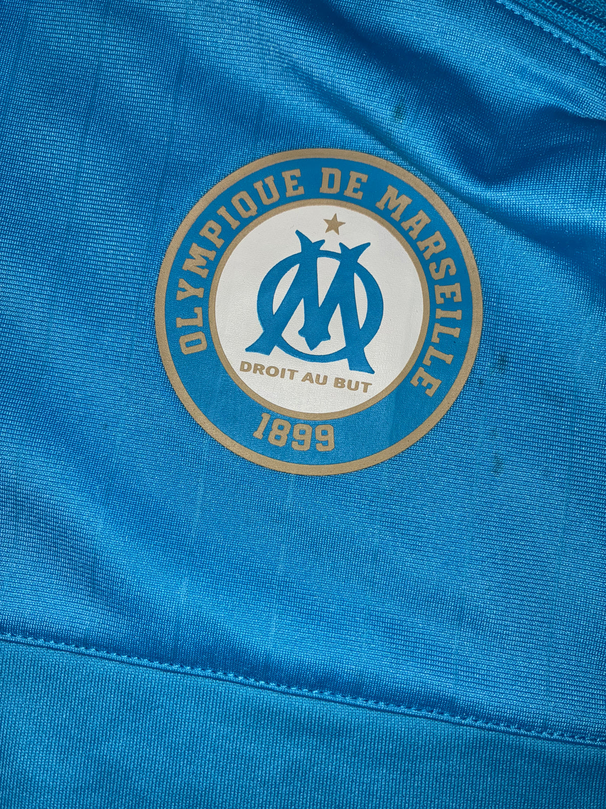 vintage babyblue Adidas Olympique Marseille sweater {M}