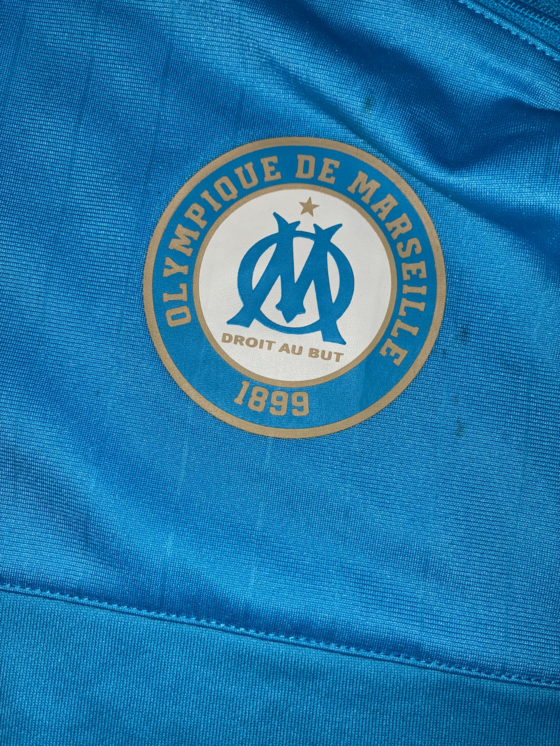 vintage babyblue Adidas Olympique Marseille sweater {M}