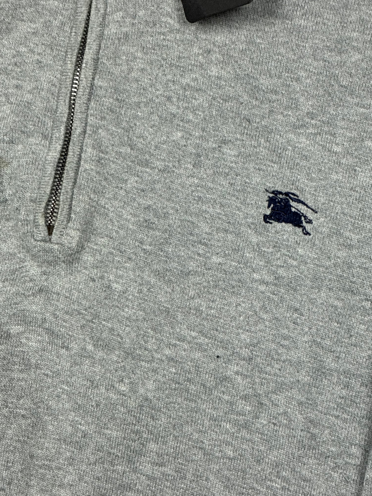 vintage Burberry halfzip {L}