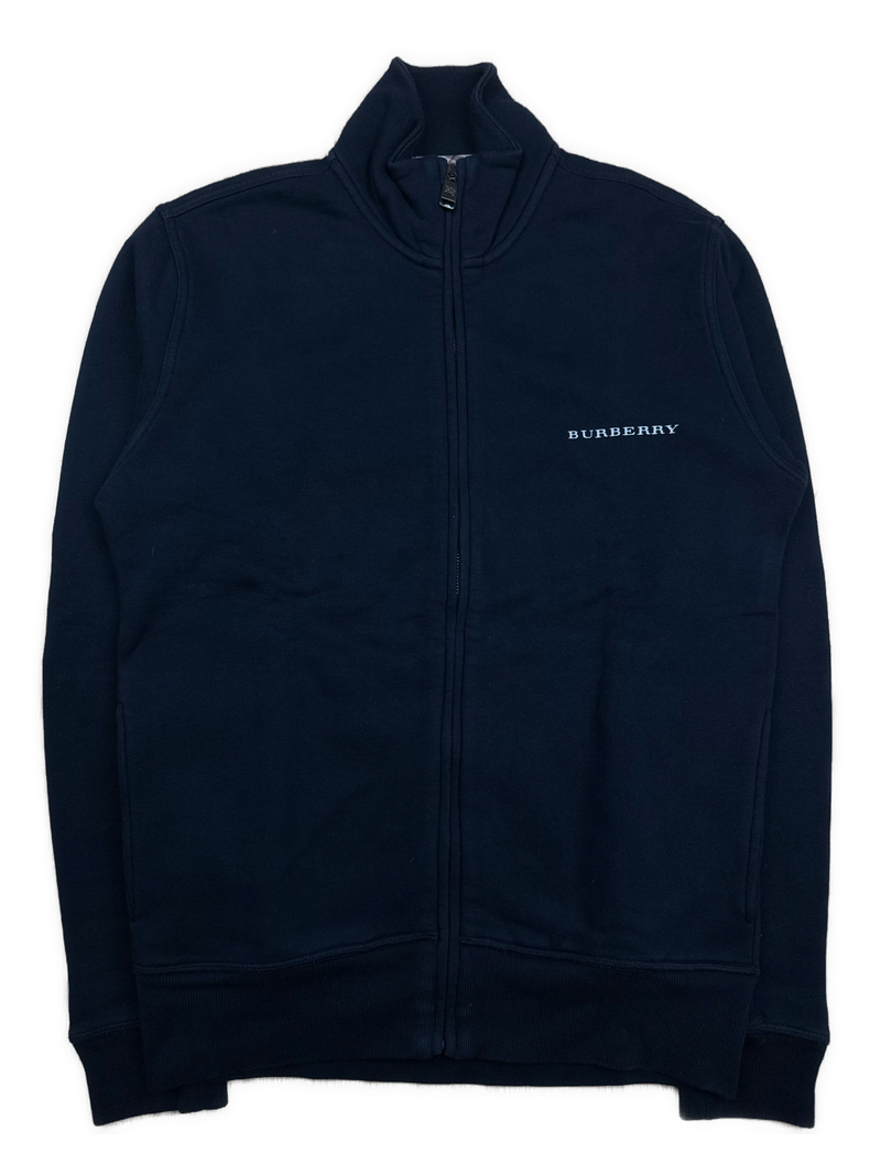 vintage navyblue Burberry sweatjacket
