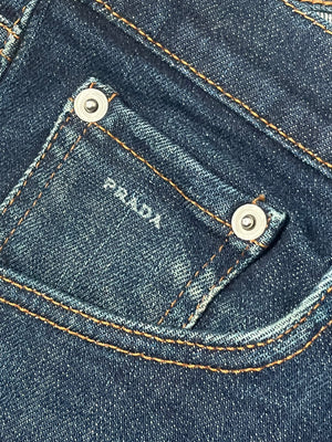 vintage Prada 3/4 jeans {S}