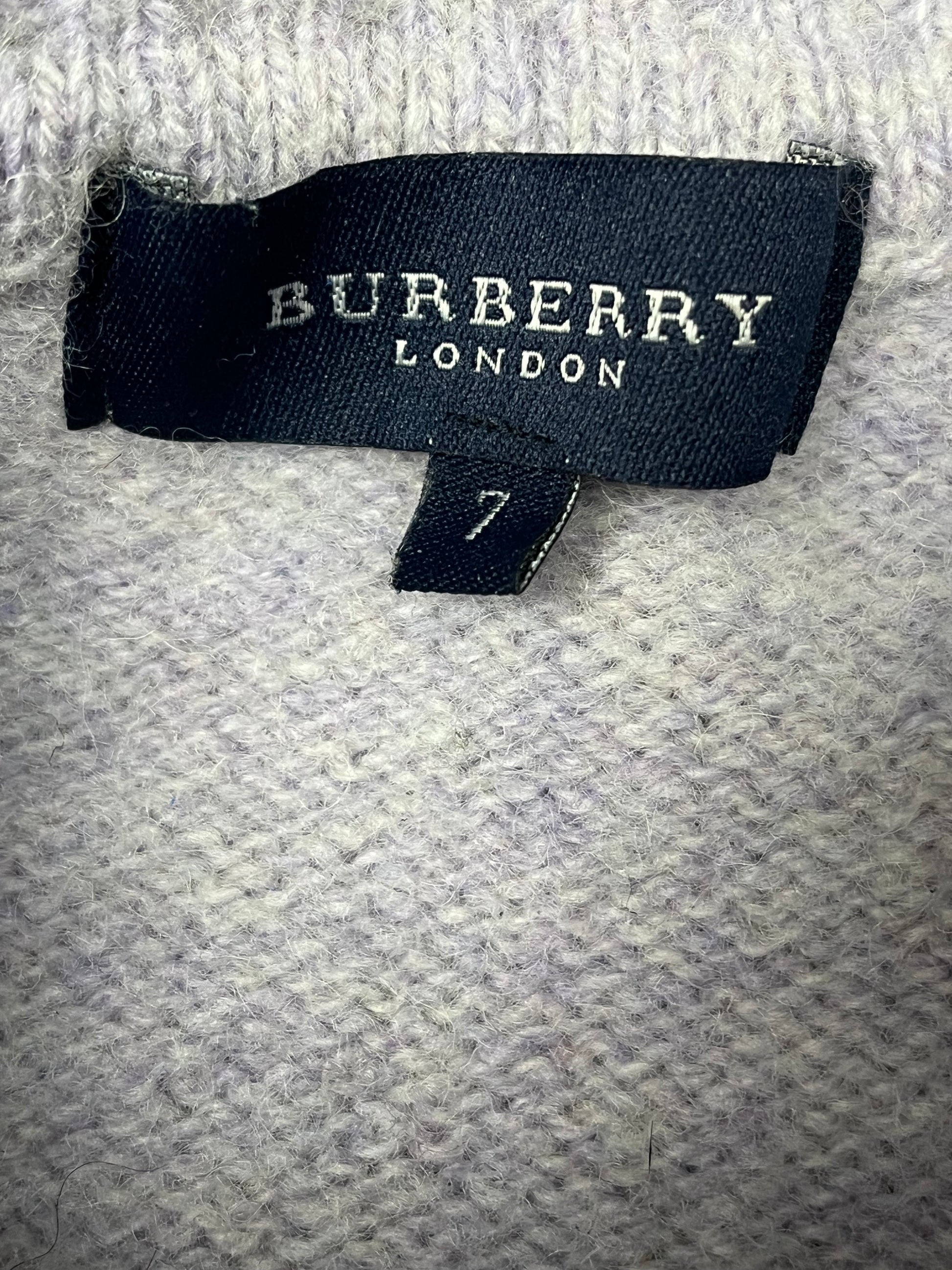 vintage Burberry knittedsweater {M}