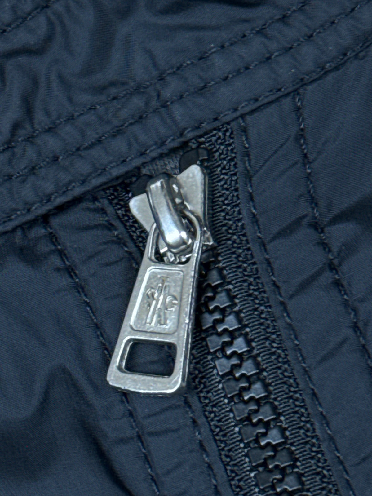 vintage black Moncler windbreaker {XL}