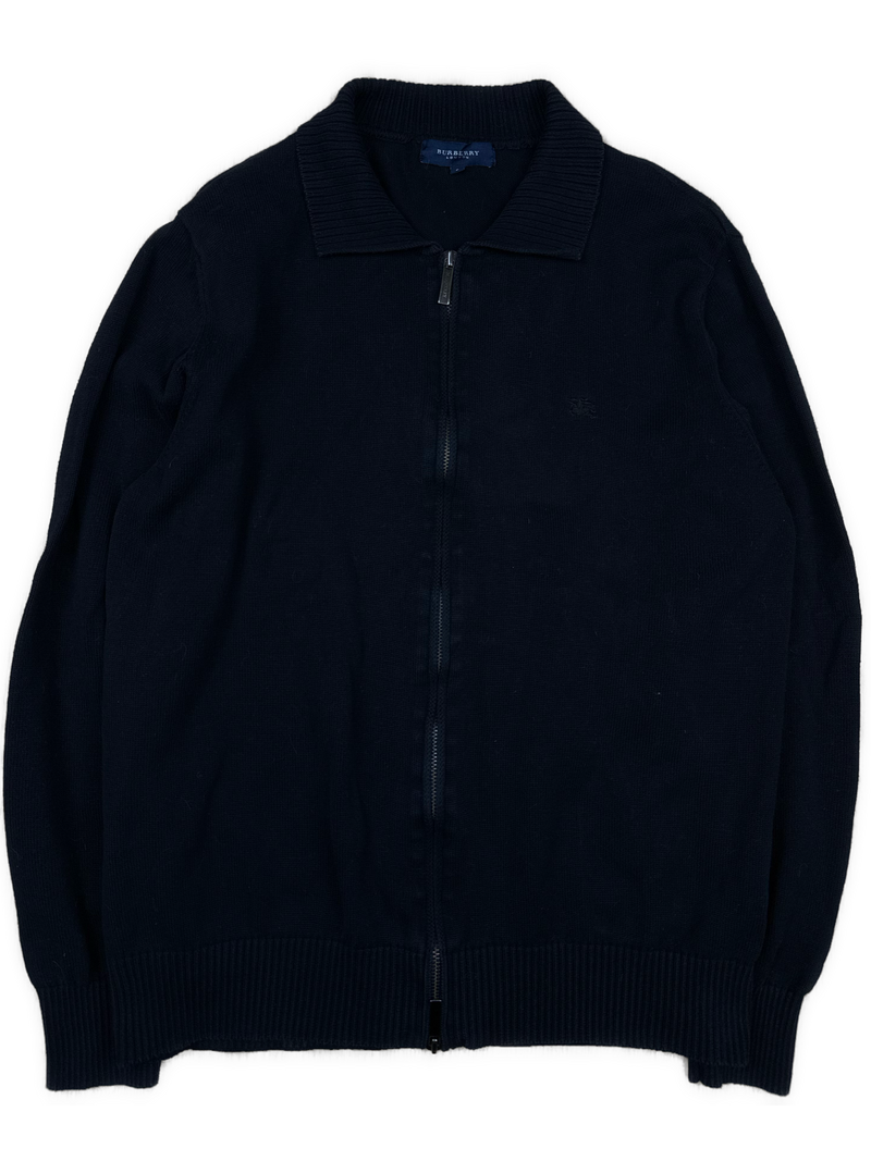 vintage Burberry sweatjacket {L}