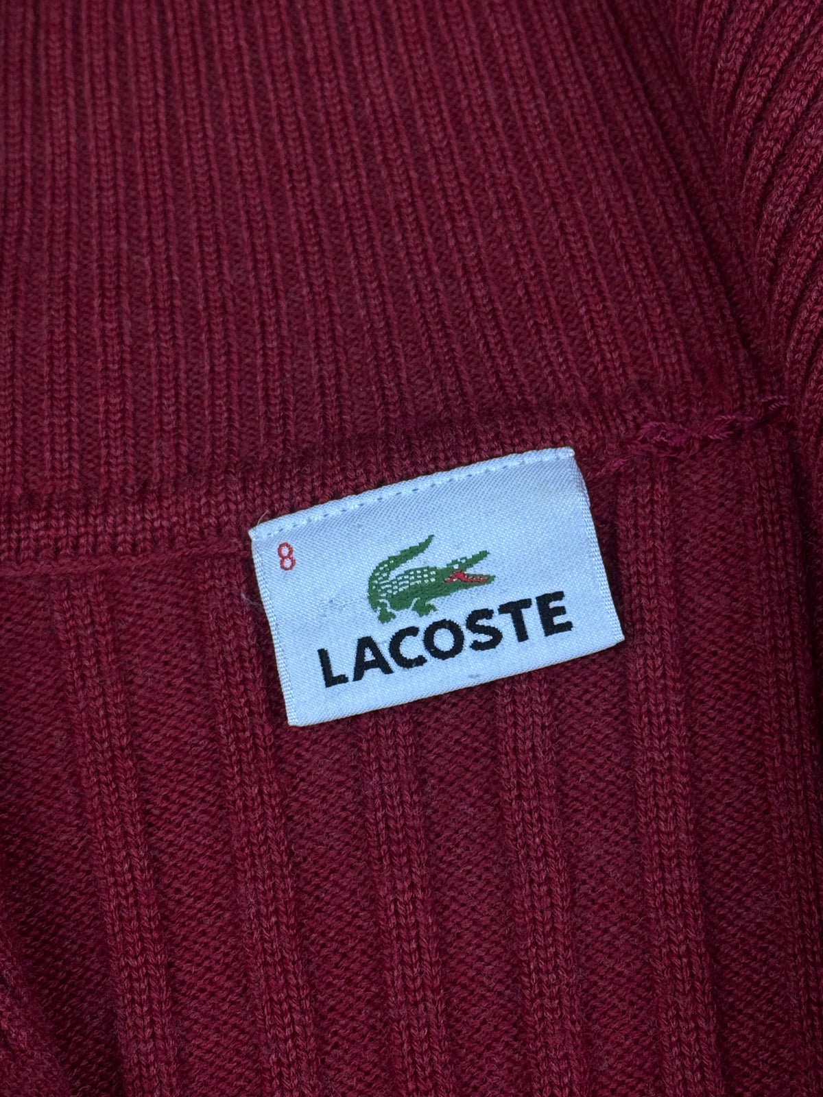 vintage Lacoste sweatjacket {XL}