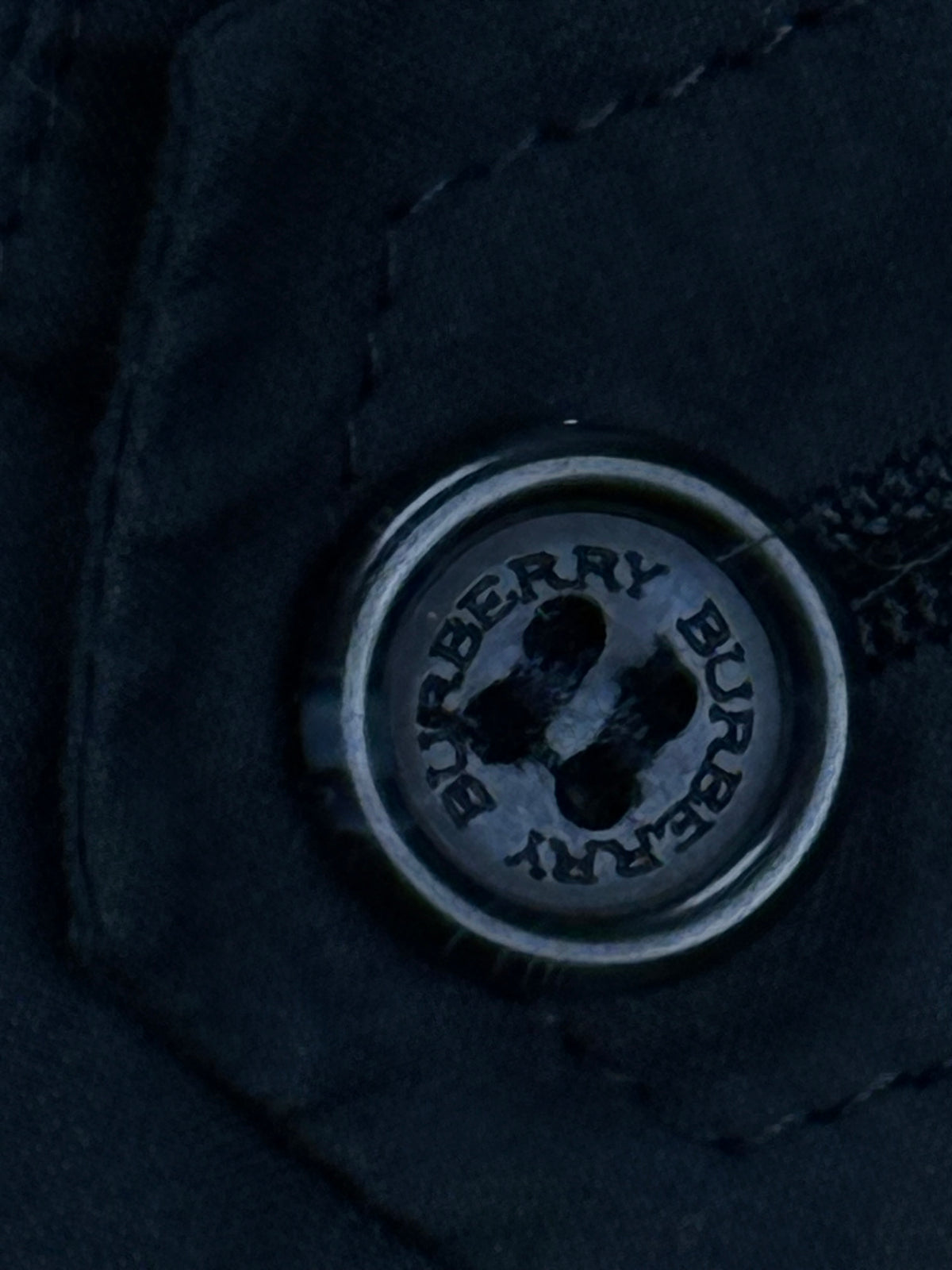 vintage navyblue Burberry harringtonjacket
