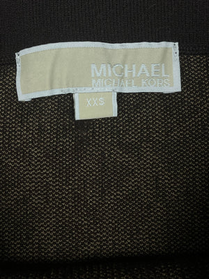 brown MK Micheal Kors skirt {XS}