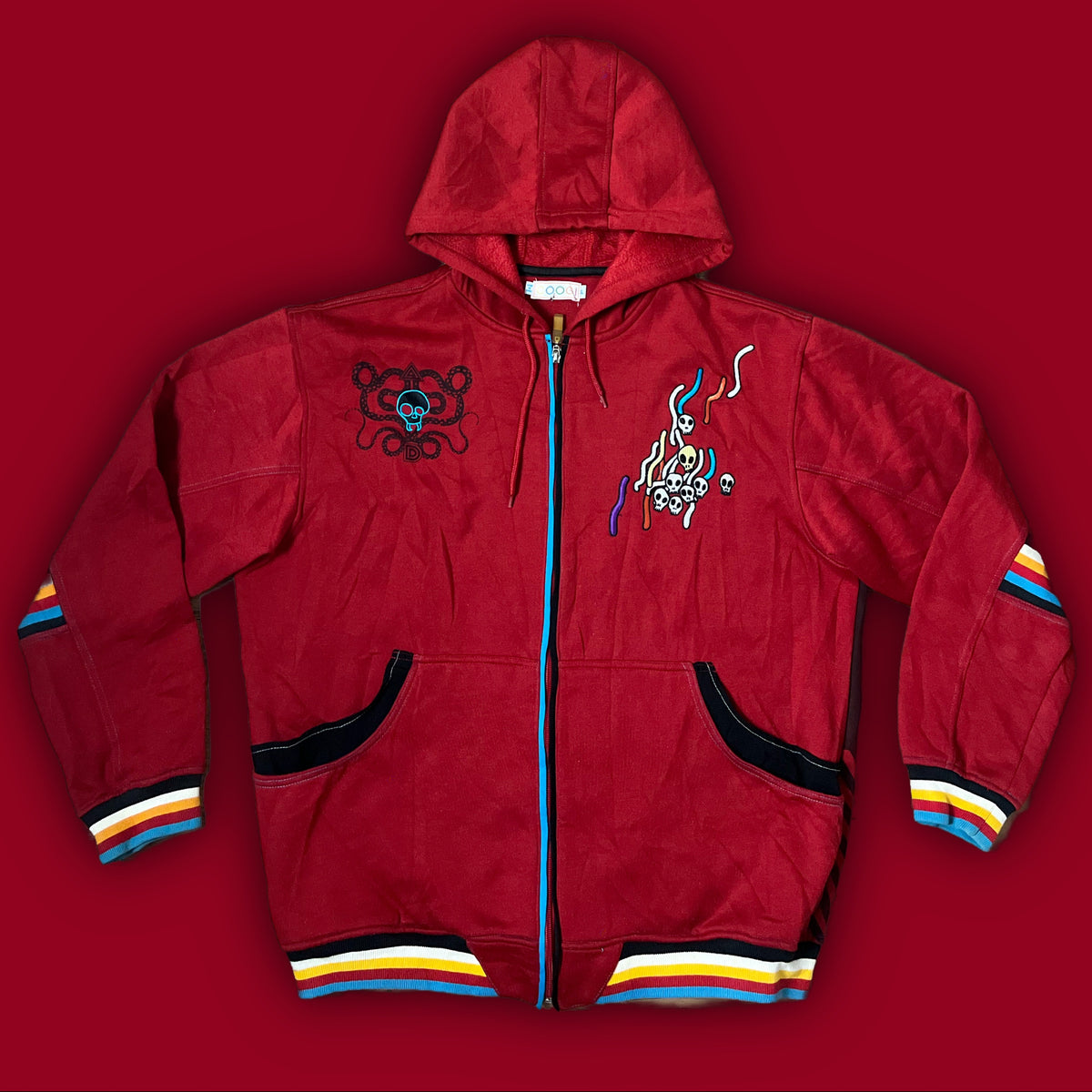 vintage COOGI sweatjacket {XL}