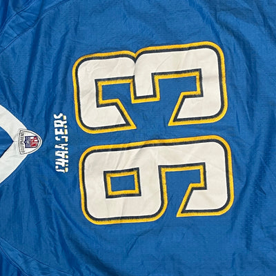 vintage Reebok CHARGERS CASTILLO93 Americanfootball jersey NFL {XL}