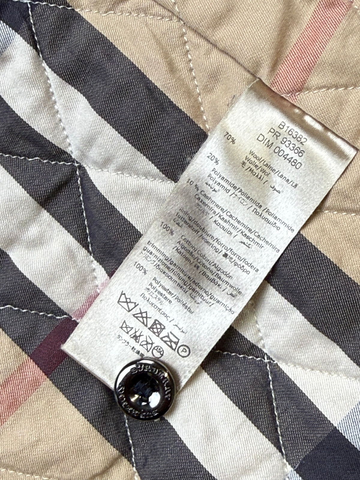 vintage Burberry coat {XS}