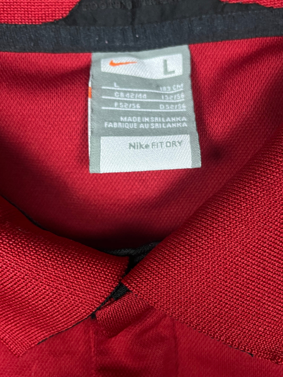 vintage Nike Manchester United polo {L}