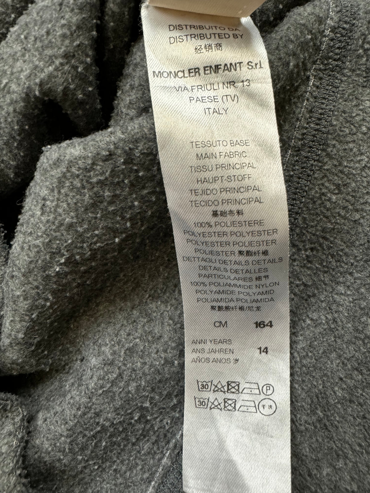 vintage Moncler fleecejacket {S}
