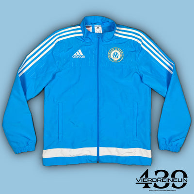 vintage Adidas Olympique Marseille windbreaker {XS}