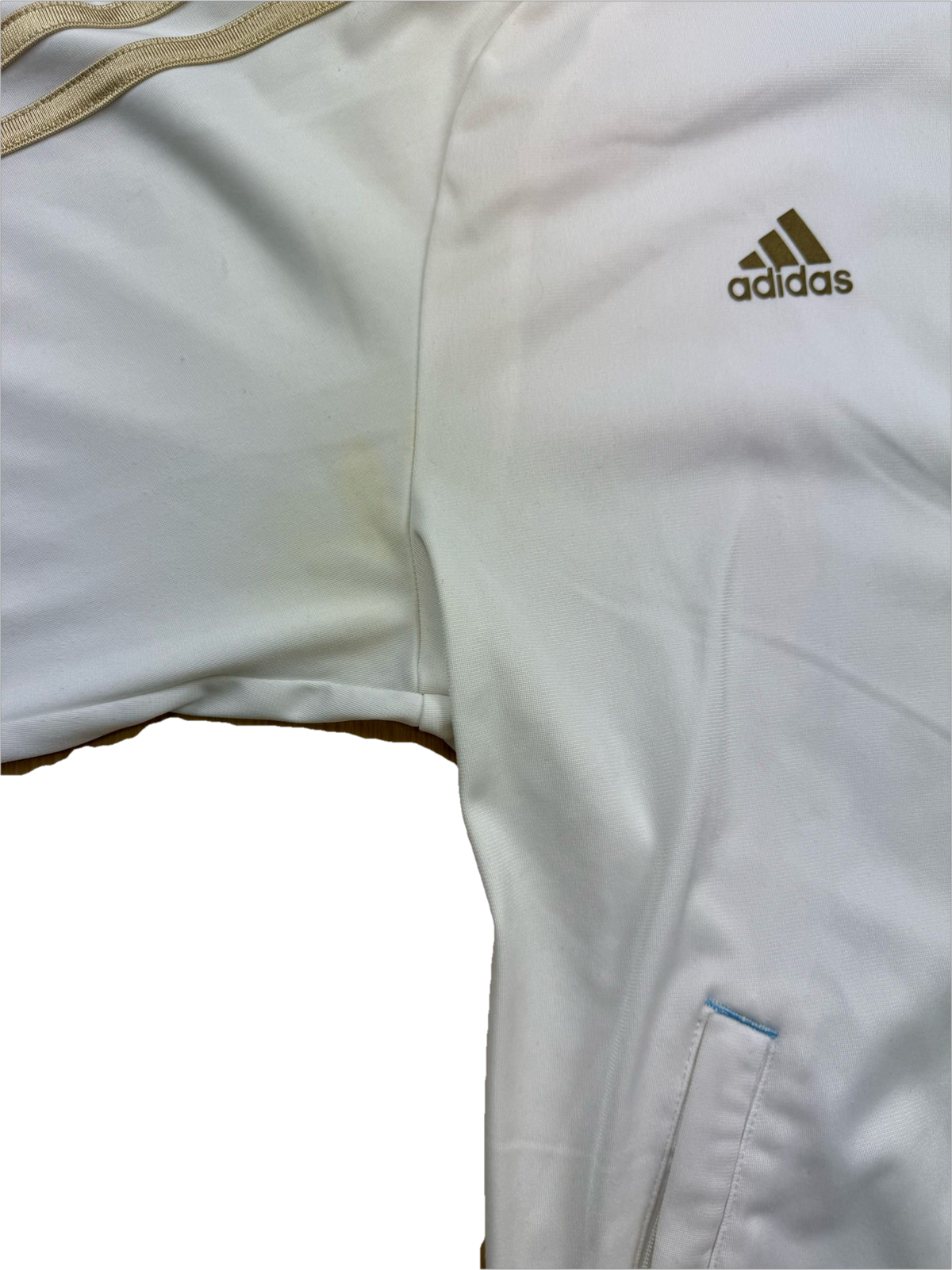 vintage Adidas Olympique Marseille trackjacket {M}