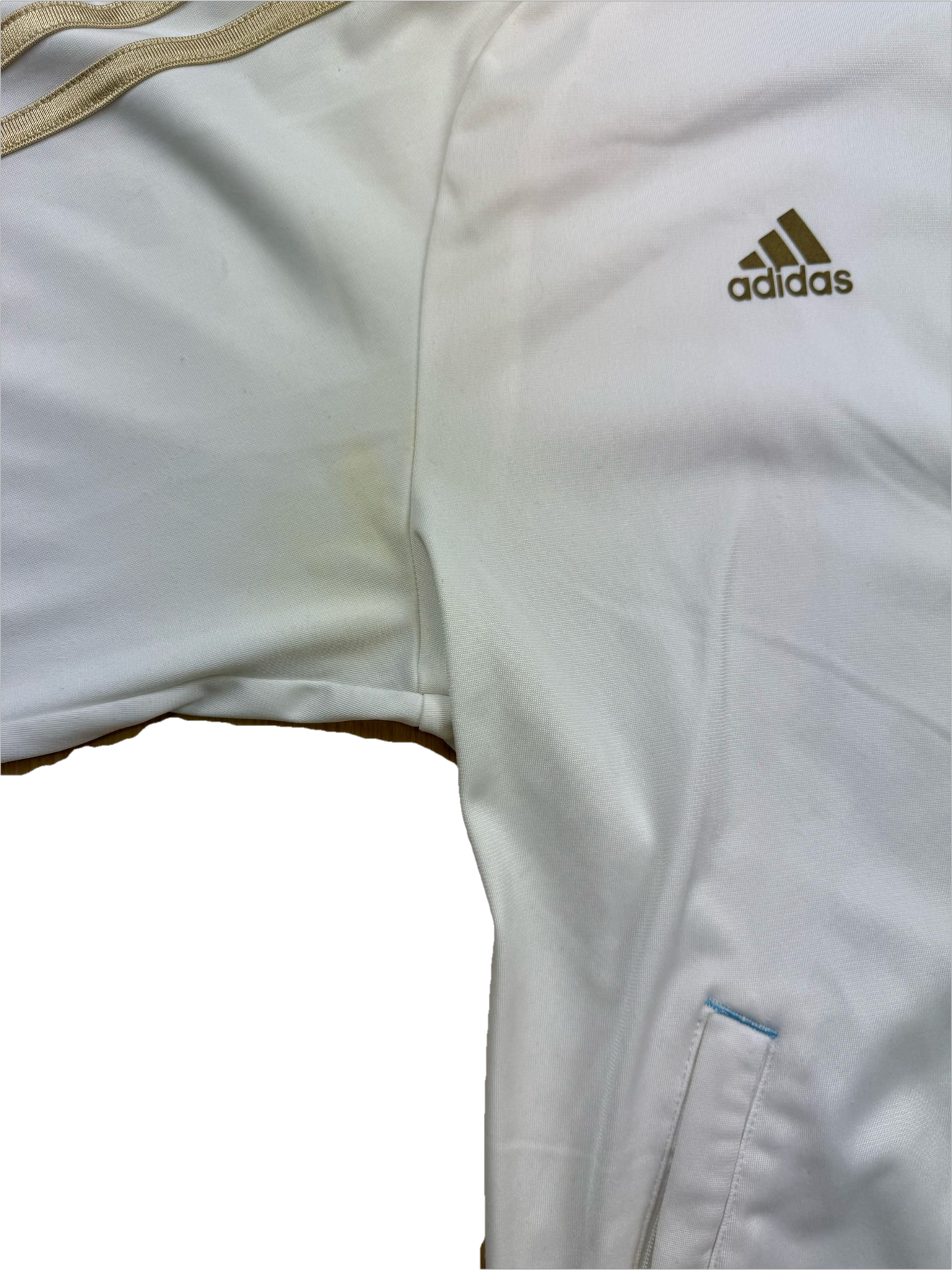 vintage Adidas Olympique Marseille trackjacket {M}